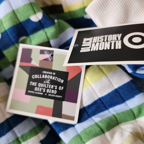 Gee's Bend Quilters Quilted Graphic Hoodie NWT - Picture 8 of 12